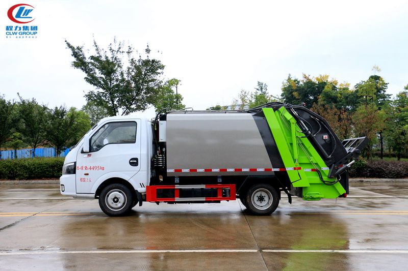 國六東風(fēng)途逸藍牌壓縮垃圾車