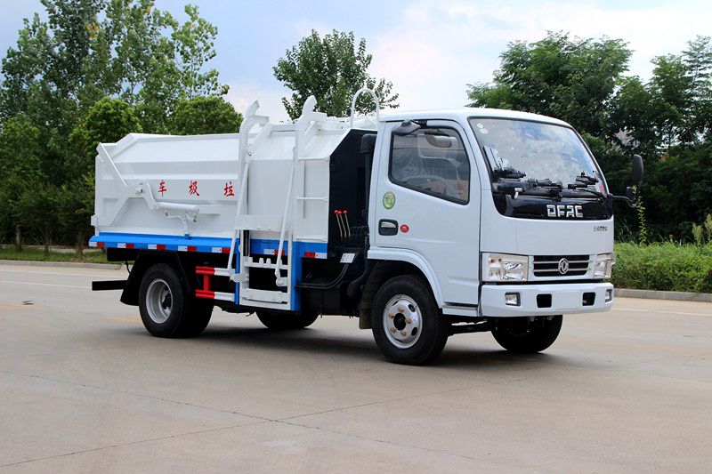 側掛桶型壓縮垃圾清運車