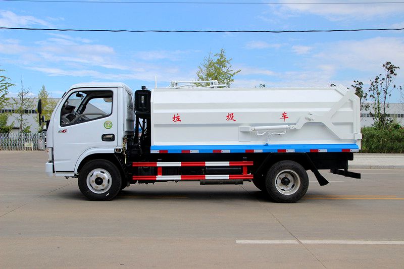 側掛桶型壓縮垃圾清運車